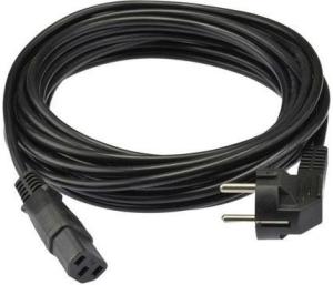 Кабель Premier 5-280 IEC C13 Евровилка угловой 10м (5-280(1.0) 10.0) черный (Bulk)