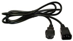 Кабель Lanmaster LAN-PP13/14-2.0-BK (упак.:1шт) 1м черный