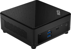 Неттоп MSI Cubi 5 12M-032XRU i3 1215U (1.2) 8Gb SSD256Gb UHDG без ОС 2.5xGbitEth+1xGbitEth WiFi BT 65W черный (9S6-B0A811-234)