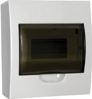 Щит распределительный IEK MKP12-N-08-41-G Generica для установки модульных устройств навесной 184мм 97мм 200мм 230B 63A 1шт 8мод. пластик IP41 белый (упак.:1шт)