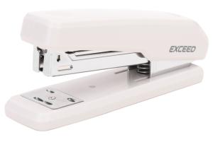 Степлер Deli E0300WHITE Exceed 24/6 26/6 (25листов) белый 100скоб металл/пластик коробка