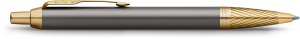 Ручка шариков. Parker IM Premium Pioneers K329 (2200954) Arrow Grey GT M син. черн. подар.кор.