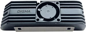 Радиатор для SSD Digma DGRDRM2C черный 20дБ металл Ret