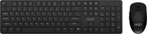 Клавиатура + мышь MSI FORGE K200 W COMBO MS-8ZA4 клав:черный мышь:черный беспроводная (S11-43RU304-Y92)