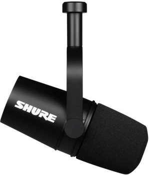 Микрофон проводной Shure MV7X черный