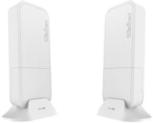 Точка доступа MikroTik wAP60G (RBWAPG-60ADKIT) 10/100/1000BASE-TX белый (упак.:2шт)