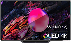 Телевизор OLED Hisense 55" 55A85K черный 4K Ultra HD 120Hz DVB-T DVB-T2 DVB-C DVB-S DVB-S2 USB WiFi Smart TV (RUS)