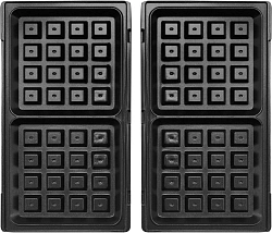 Вафельница Vitek VT-2628 800Вт черный/серебристый