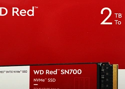 Накопитель SSD WD S PCIe 3.0 x4 2TB WDS200T1R0C Red SN700 M.2 2280