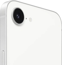 Смартфон Apple A3409 iPhone 16e 128Gb белый моноблок 3G 4G 1Sim 6.1" 1170x2532 iOS 18 48Mpix 802.11 a/b/g/n/ac/ax NFC GPS Protect