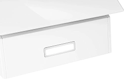 Вытяжка каминная Weissgauff Yota 600 Touch Glass белый управление: кнопочное (1 мотор)
