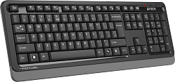 Клавиатура A4Tech FGK10 серый USB беспроводная Multimedia