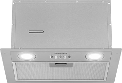 Вытяжка встраиваемая Weissgauff Dubhe 450 Inox нержавеющая сталь управление: кнопочное (1 мотор)
