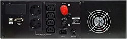Источник бесперебойного питания Powercom Infinity INF-1100AP RM (3U) 770Вт 1100ВА черный без батареи
