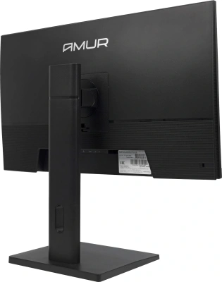 Моноблок Amur Тигр H6I12 23.8" Full HD i3 12100 (3.3) 8Gb SSD256Gb UHDG 730 FreeDOS GbitEth WiFi BT 120W клавиатура мышь Cam черный 1920x1080