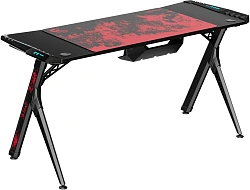 Стол игровой Bloody BD-TB101 столешница ЛДСП карбон каркас черный 140x75x75см