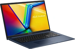 Ноутбук Asus Vivobook 17 X1704ZA-AU341 Pentium Gold 8505 8Gb SSD512Gb Intel UHD Graphics 17.3" IPS FHD (1920x1080) без ОС blue WiFi BT Cam (90NB10F2-M00DD0)