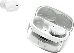 Гарнитура внутриканальные JBL Tune Buds 2 Ghost белый беспроводные bluetooth в ушной раковине (JBLTBUDS2GWHT)