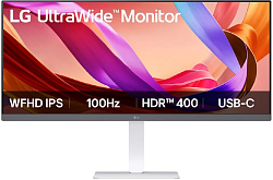 Монитор LG 34" UltraGear 34U530A-W белый IPS LED 5ms 21:9 HDMI M/M матовая HAS 1000:1 500cd 178гр/178гр 2560x1080 100Hz DP FHD USB 8.8кг