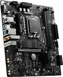 Материнская плата MSI B760M BOMBER WIFI Soc-1700 Intel B760 2xDDR5 mATX AC`97 8ch(7.1) 2.5Gg+VGA+HDMI+DP