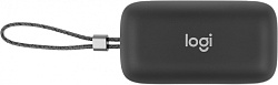 Наушники с микрофоном Logitech ZONE TWS черный вкладыши BT в ушной раковине (985-001082)