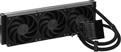 Система водяного охлаждения PcCooler DS360 BK Soc-AM5/AM4/1200/1700/1851 черный 4-pin Al LCD 310W Ret (DS360-BKNWXX-GL)