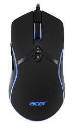 Мышь Acer OMW144 черный оптическая 7200dpi USB 7but (ZL.MCEEE.014)