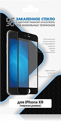 Защитное стекло для экрана DF iColor-19 черный для Apple iPhone XR/11 1шт. (DF ICOLOR-19 (BLACK))