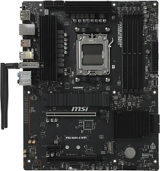 Материнская плата MSI PRO B650-S WIFI Socket AM5 AMD B650 4xDDR5 ATX AC`97 8ch(7.1) 2.5Gg RAID+HDMI+DP