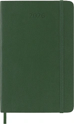 Ежедневник Moleskine CLASSIC SOFT Pocket 90x140мм 400стр. мягкая обложка зеленый