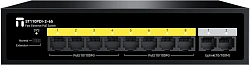Коммутатор Netis ST110PDI-2-65 10x100Мбит/с 8PoE неуправляемый