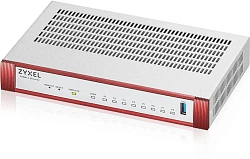 Межсетевой экран Zyxel USG Flex 100H (USGFLEX100H-EUCI01F) 10/100/1000BASE-TX красный