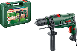 Дрель ударная Bosch EasyImpact 600 600Вт патрон:быстрозажимной реверс (кейс в комплекте) (0603133020)