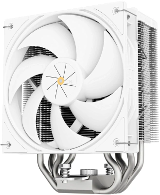 Устройство охлаждения(кулер) Thermalright Assassin X 120 R Digital Soc-AM5/AM4/1200/1700/1851 белый 4-pin 29.8dB Al+Cu LCD Ret (AX120-R-DIGITAL-WH)