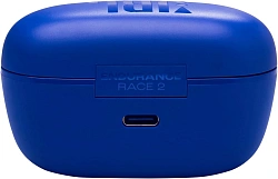 Гарнитура внутриканальные JBL Endurance Race 2 синий беспроводные bluetooth в ушной раковине (JBLENDURACE2BLU)