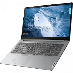 Ноутбук Lenovo IdeaPad 1 15IJL7 Celeron N4500 8Gb SSD256Gb Intel UHD Graphics 15.6" TN FHD (1920x1080) без ОС grey WiFi BT Cam (82LX00D7PS)