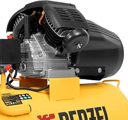 Компрессор поршневой Denzel DCV1800/50 масляный 320л/мин 50л 1800Вт желтый