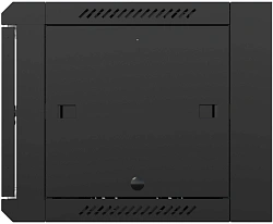 Шкаф коммутационный NTSS (NTSS-W9U6060GS-BL) настенный 9U 570x600мм пер.дв.стекл 60кг черный 500мм 22кг 220град. 500мм IP20 сталь