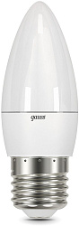 Лампа светодиодная Gauss 103102307 6.5Вт цок.:E27 свеча 220B св.свеч.бел.хол. (упак.:10шт)