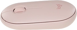 Мышь Logitech Pebble M350 розовый оптическая 1000dpi беспров. BT USB 2but (910-005575)