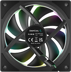 Вентилятор для корпуса Deepcool FL12R SE Reverse ARGB 120х120x25 черный 4-pin 25.79дБ (R-FL12RSE-BKAPN1-G) Ret