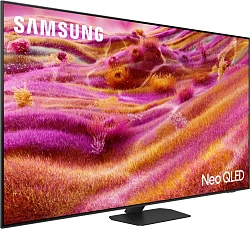 Телевизор QLED Samsung 65" QE65QN90FAUXRU Q черный титан 4K Ultra HD 120Hz DVB-T2 DVB-C DVB-S2 USB WiFi Smart TV