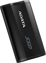 Накопитель SSD A-Data USB-C 500GB SD810-500G-CBK SD810 1.8" черный