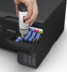 МФУ струйный Epson EcoTank L3560 (C11CK58405/C11CK58404) A4 WiFi черный