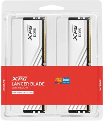 Память DDR5 2x16GB 6000MHz A-Data AX5U6000C3616G-DTLABWH XPG Lancer Blade RTL PC5-48000 CL36 DIMM ECC 288-pin 1.35В kit dual rank Ret