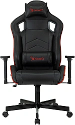 Кресло игровое A4Tech Bloody GC-840 черный сиденье черный экокожа с подголов. крестов. металл черный пластик черный (комплект 1шт)