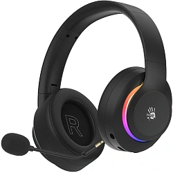 Наушники с микрофоном A4Tech Bloody GR520 черный мониторные BT/Radio оголовье