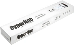 Кабельный органайзер Горизонтальный Hyperline CM-1U-PL односторонний кольца 1U шир.:19" глуб.:70мм