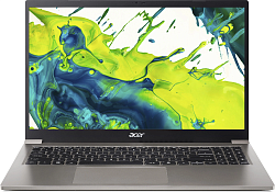 Ноутбук Acer Aspire Lite AL15-33P-C1XR N-series N150 8Gb SSD512Gb Intel Graphics 15.6" IPS FHD (1920x1080) без ОС grey WiFi BT Cam (NX.D2FER.002)