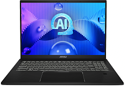 Ноутбук MSI Summit E16 AI Studio A1VETG-017RU Core Ultra 7 155H 16Gb SSD1Tb NVIDIA GeForce RTX4050 6Gb 16" IPS Touch QHD+ (2560x1600) Windows 11 Pro black WiFi BT Cam (9S7-159621-017)